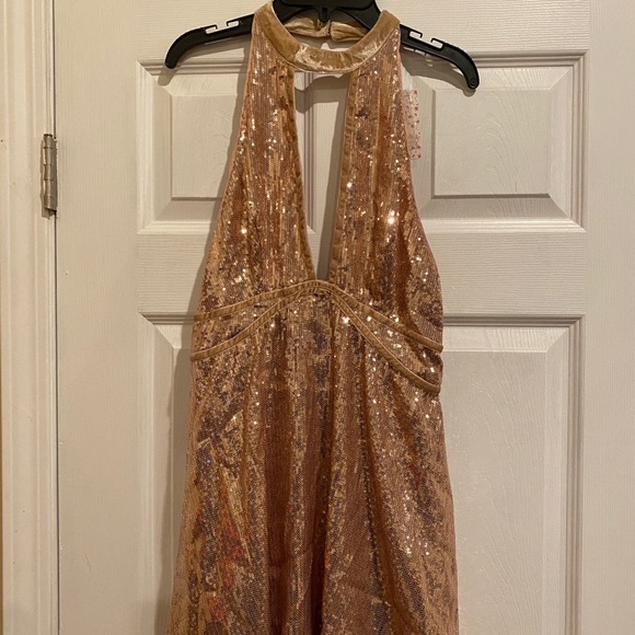 Free People mini dress halter - Picture 2 of 4